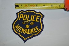 LOT #66  POLICE CITY OF MILWAUKEE  POLICE PATCH