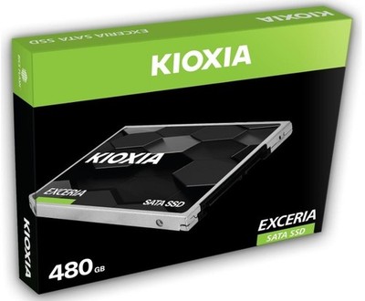 Toshiba Kioxia Exceria 480GB 2,5'' SSD SATA3 (6Gb/s) TLC 555/540 MB/s Neu OVP