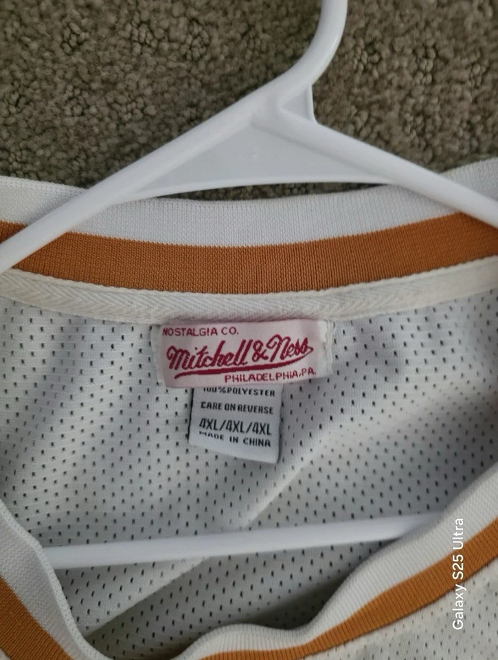 JERSEY DE MALLA 21 VINTAGE MITCHELL & NESS ATLANTA HAWKS WILKINS TALLA 4XL 1986-87 Foto 2 de 4