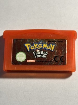 Pokémon Feuerrote Edition Game Boy Advance GBA EUR Original Modul Guter Zustand