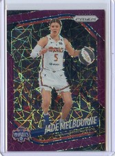 2025 Panini Prizm WNBA Purple Velocity /59 NO. 128 Jade Melbourne, Washington My
