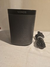 Sonos Play 1- Black Wireless Hifi Speaker- Including Power Cord