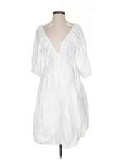 Love, Whit by Whitney Port Women White Casual Dress S
