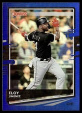 2020 Donruss Blue Foil Eloy Jimenez Chicago White Sox #121