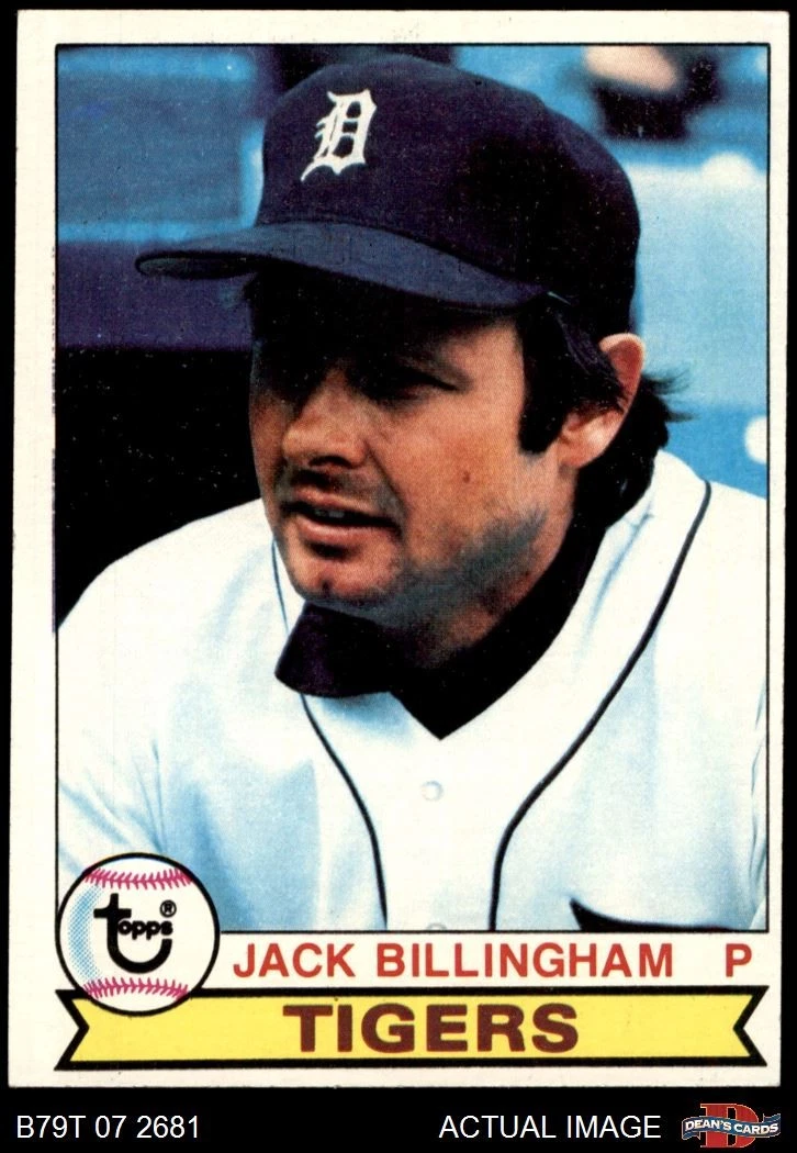 1979 Topps #388 Jack Billingham Tigers 5 - EX