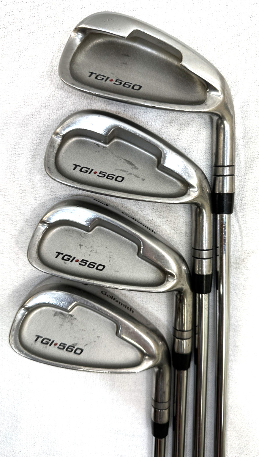 Golfsmith TGI•560 Irons 5-9 + PW & SW Steel TT Lite XL Regular Flex Shafts