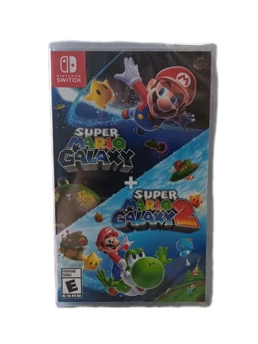 Super Mario Galaxy + Super Mario Galaxy 2 - Nintendo Switch New Sealed