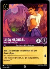 Luisa Madrigal - Magically Strong One Ursula's Return 47/204 Common Lorcana NM