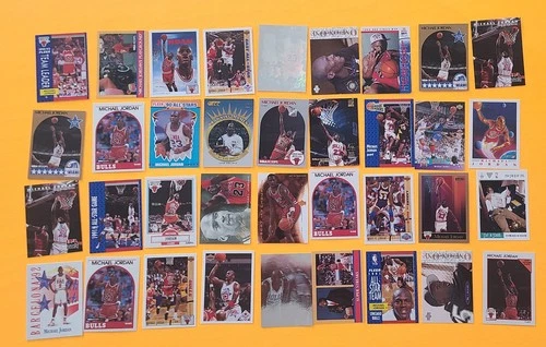 1989 TO 2003 MICHAEL JORDAN 36 CARD MINI LOT (BASE, INSERTS) **READ**