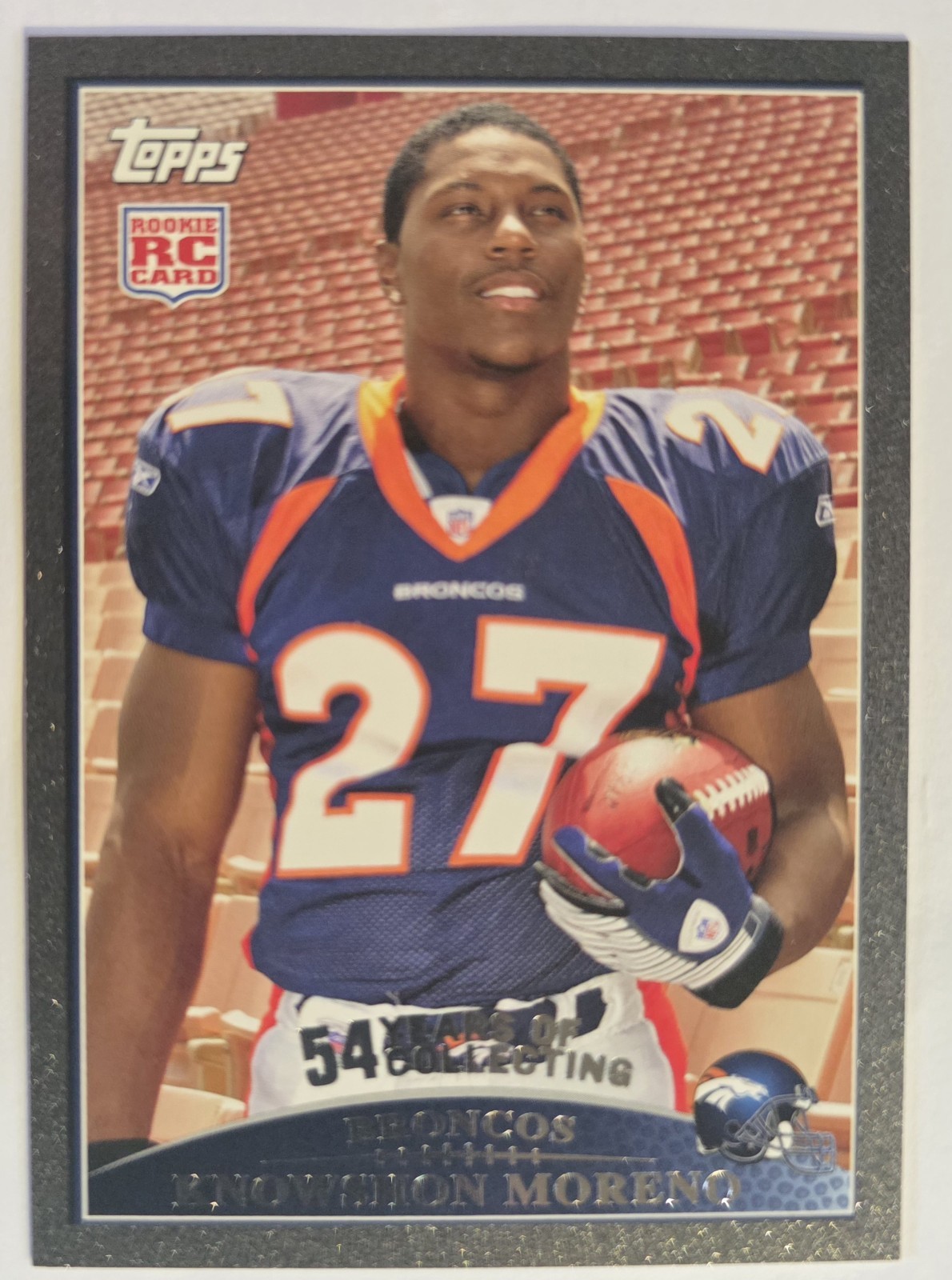 Knowshon Moreno Topps #390 Black