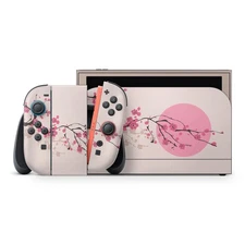 Nintendo Switch 2 Skin  Thumb Grips - Sakura Pink 3M Full Wrap Decal