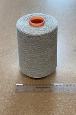 100% Linen. Premium Fine Weaving Yarn, Natural. 500 gm Cone.
