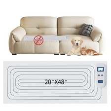 Scat Mat for Dogs and Cats 41x19 Rechargeable Pet Shock Mat 3 Safe Modes Indoor