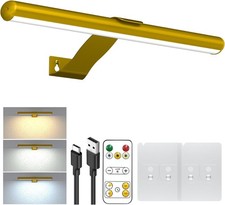 Picture Light with Remote, Wireless Battery Painting Light with 3 Lighting Co...