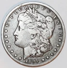 1891-CC Morgan Silver Dollar - Very Fine/Extra Fine - #0894D