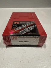 HORNADY 380 AUTO 3 DIE SET  RELOADING CUSTOM GRADE DIES RELOADER 546518 NEW