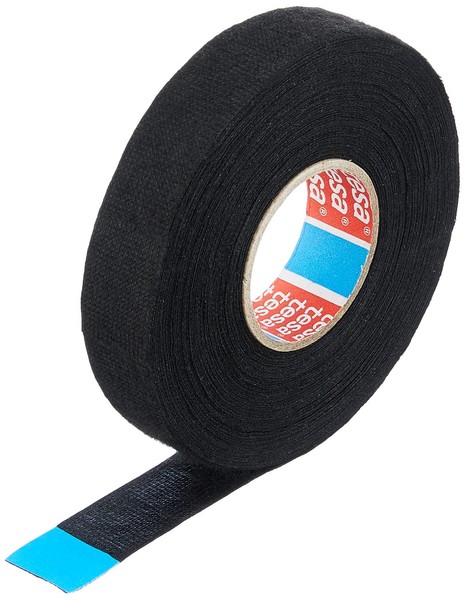tesa Gewebeband Isolierband KabelbäUme Baumwolle Klebeband 19Mm X 25M 25 M-image