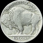 1917d Buffalo Nickel VF