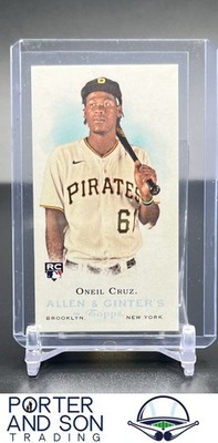Oneil Cruz Rookie Design Variations Minis RC 2022 Allen & Ginter #RDV-3 Pirates