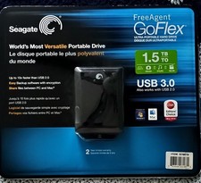 Seagate FreeAgent GoFlex 1.5TB Ultra-Portable External USB 3.0 Hard Drive