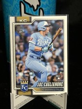 2026 Topps Series 1 Jac Caglianone Rookie #138 Kansas City Royals Baseball