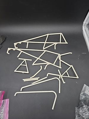 Custom Works V1 Enforcer Sprint Cage White Dirt Oval Rc Car Dyeable  Dirt Oval 