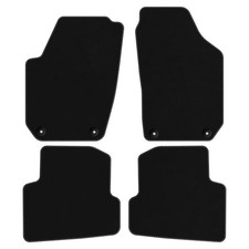 Velours Fußmatten für Skoda Fabia II Bj. 2007 - 2014 Automatten Passform LUX