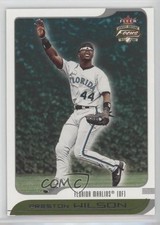 2002 Fleer Focus Jersey Edition Preston Wilson #156 0au4