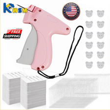 New Garment CLOTHING PRICE LABEL TAGGING TAG TAGGER GUN WITH 2000 BARBS