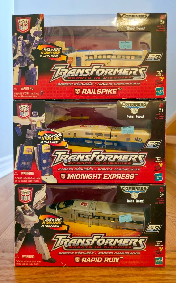 Railspike Transformers Transformers & Robots Action Figures for