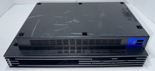 OEM Sony PS2 Fat Black Housing Set SCPH-50001 w Fan Caddy & Exp. Bay Cover Clean - Picture 10 of 12