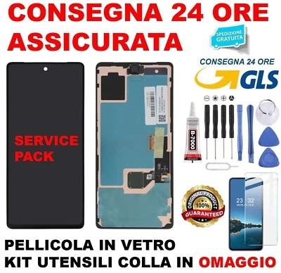 DISPLAY LCD ORIGINALE SERVICE GOOGLE PIXEL 7 5G 2022 GVU6C GQML3 TOUCH SCREEN