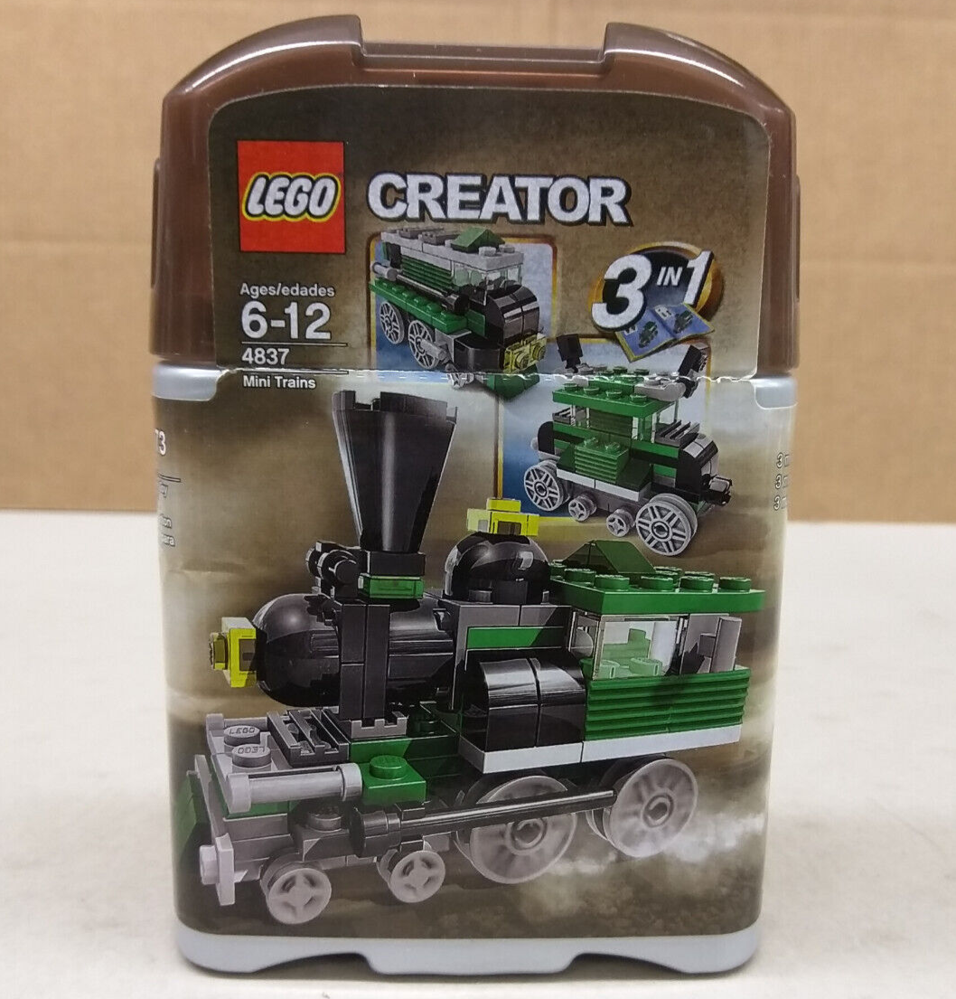 LEGO Creator 4837 Mini Trains NEW! 3-in-1 Tram Diesel Locomotive