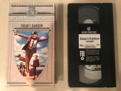 Finian's Rainbow (VHS, 1987) Fred Astaire, Petula Clark, Tommy Steele