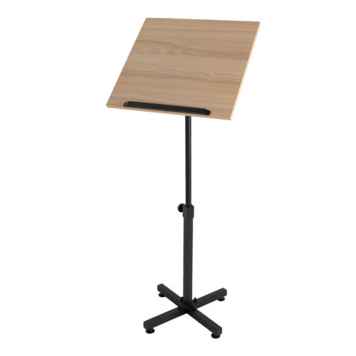 Lectern Podium Presentation Stand Height Adjustable Laptop Table 360?? Up / down - Picture 10 of 15