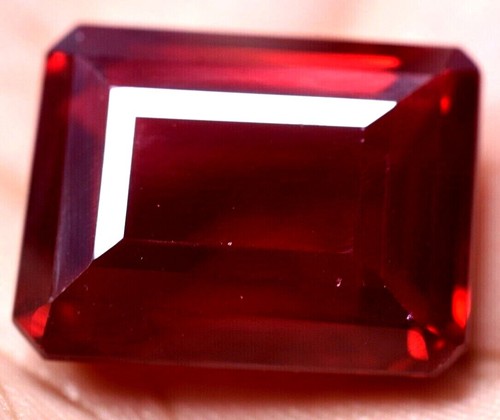 Natural 41.90 Ct Pigeon Blood Red Ruby Mozambique Certified Treated Gemstone - Picture 3 of 10