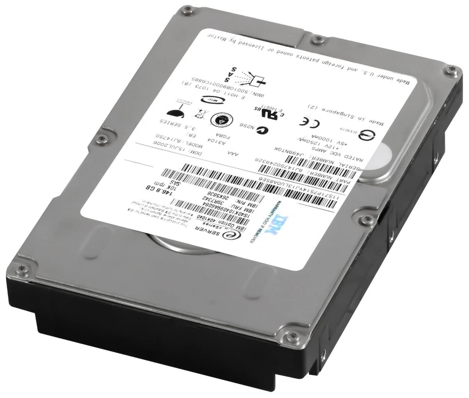 Hard Drive IBM 39R7342 26K5838 8J147S0 147GB 10000RPM 16MB SAS 3.5" - Image 2 of 3