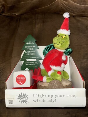 2024 HallmarkDr. Seuss's How the Grinch Stole Christmas!  Tree Lighter w/ Sound