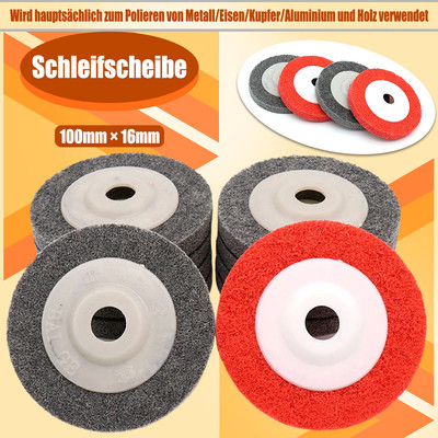 Vlies-Schleifscheibe Körnung 320 - Nylonfaser Polierscheibe Für Metall & Holz