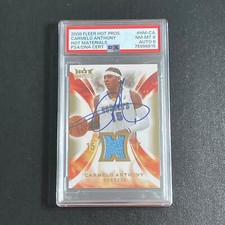 Carmelo Anthony Card and Memorabilia Guide 71