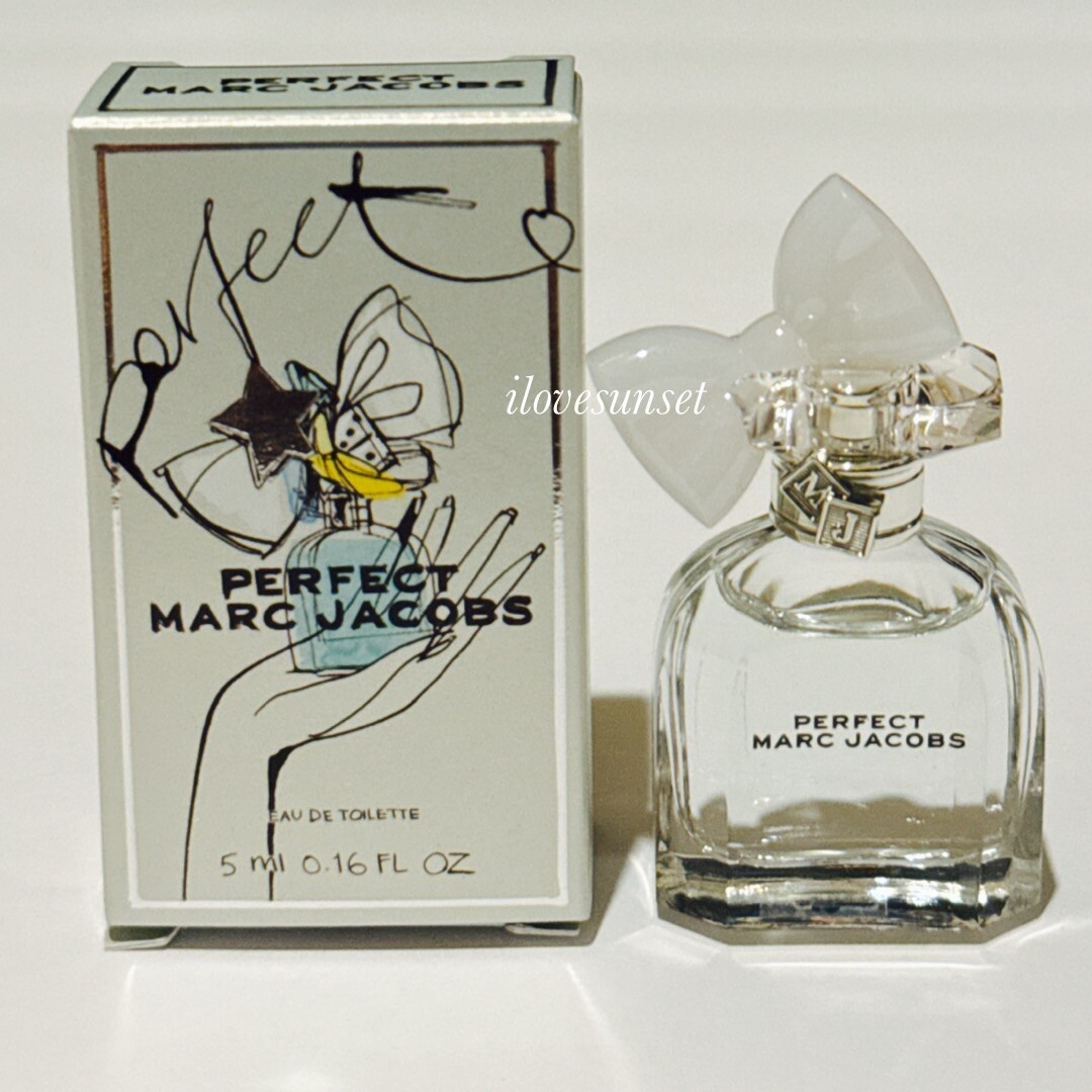 MARC JACOBS PERFECT オードトワレ 50ml ミニボトル付き Perfect Eau de Toilette with Pink Peppercorn, Polygonum
