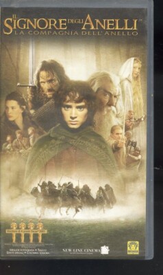 IL SIGNORE DEGLI ANELLI - PETER JACKSON - VHS