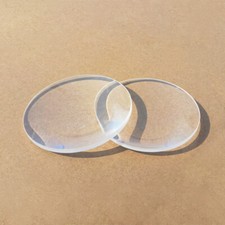 1PC Dia. 70mm K9 Optical Glass Focal Length 150mm Double Convex Lens Magnifier