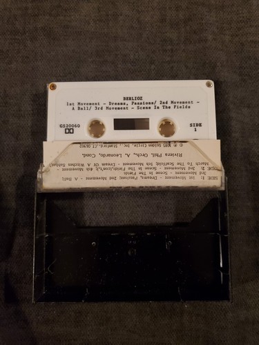 Berlioz Symphony Fantastique Gold Seal Audio Cassette Tape VTG 1985 - Picture 2 of 2