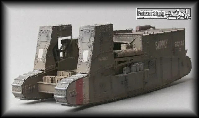 ミリタリー U.S. 1-1/2 Ton Personnel Carrier Gun Carrier Mk.I SUPPLY 1/35 PanzerShop PS35C112 WWI British