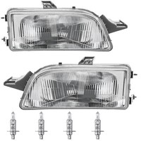 Scheinwerfer Set H1/H1 FüR Fiat Punto Van 176L 176 176_ 176C Inkl. Osram Lampen