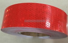 Remolque de seguridad con cinta reflectante para camión 45M (2”x150’) rojo CCC=DOT-C2 nuevo