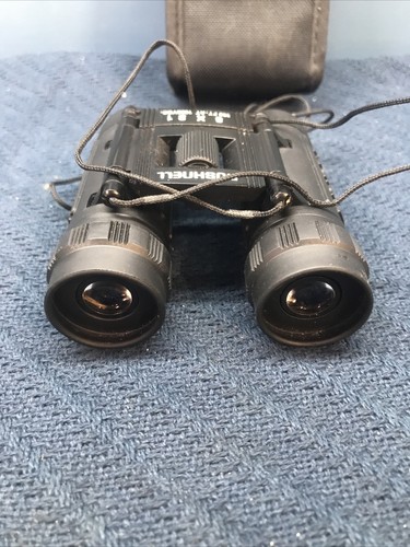 Compact Bushnell 8 x 21 Binoculars 392 Ft. at 1000 Yds - Adjustable Focus+Case - Picture 3 of 4