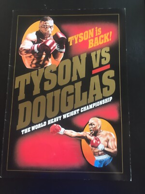 Boxing ; WM Schwergewicht : Mike Tyson - James Douglas ;11.02.1990 ; A3-Format !