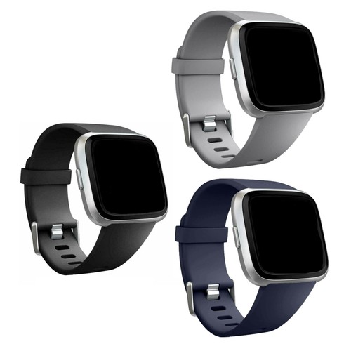 For Fitbit Versa 2/Versa Lite/Versa Replacement Silicone Sport Watch Band Strap - Picture 2 of 32